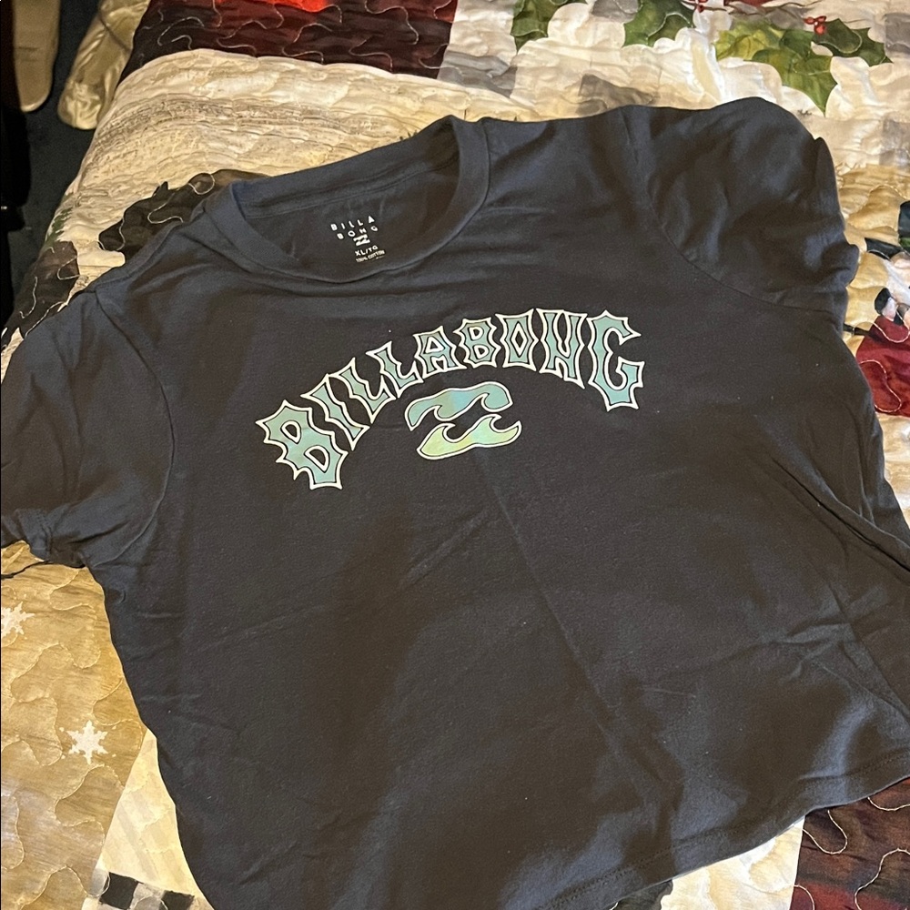 Billabong  T-Shirt with Green Logo